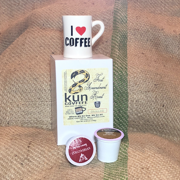 8kun Coffee 12-count Carton of Single Serve Cups