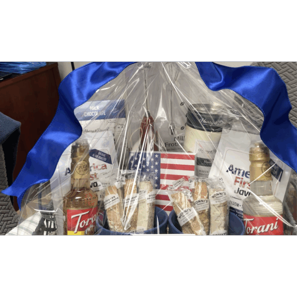 America First Java Gift Basket