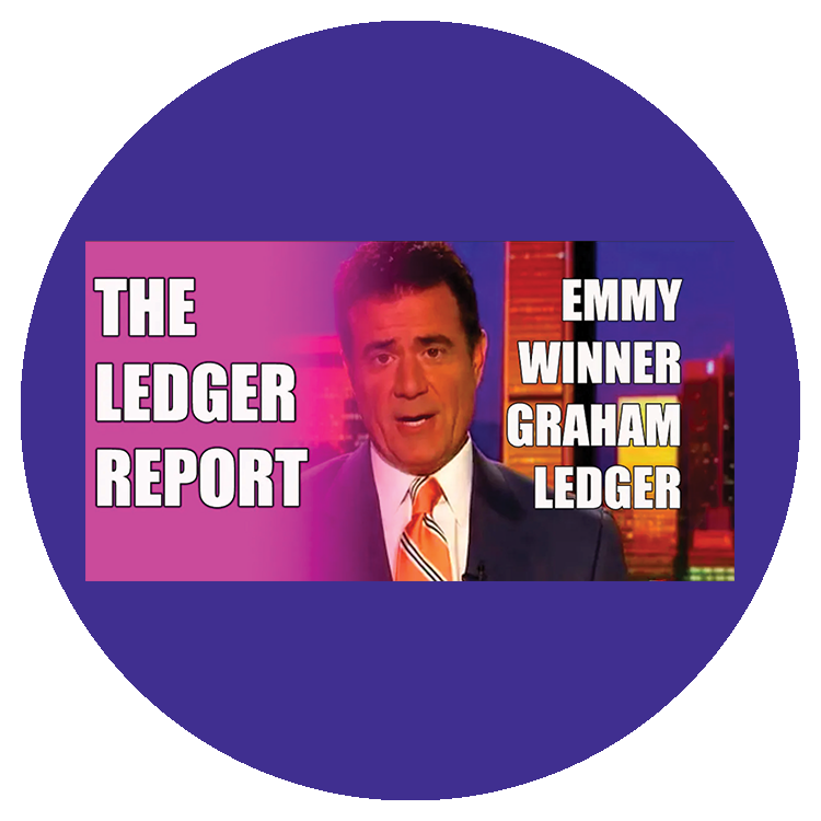 The Ledger Report Round Logo