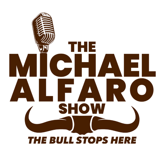 Michael Alfaro Show logo brown