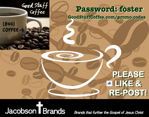Jacobson Coffee is now Good Stuff Coffee