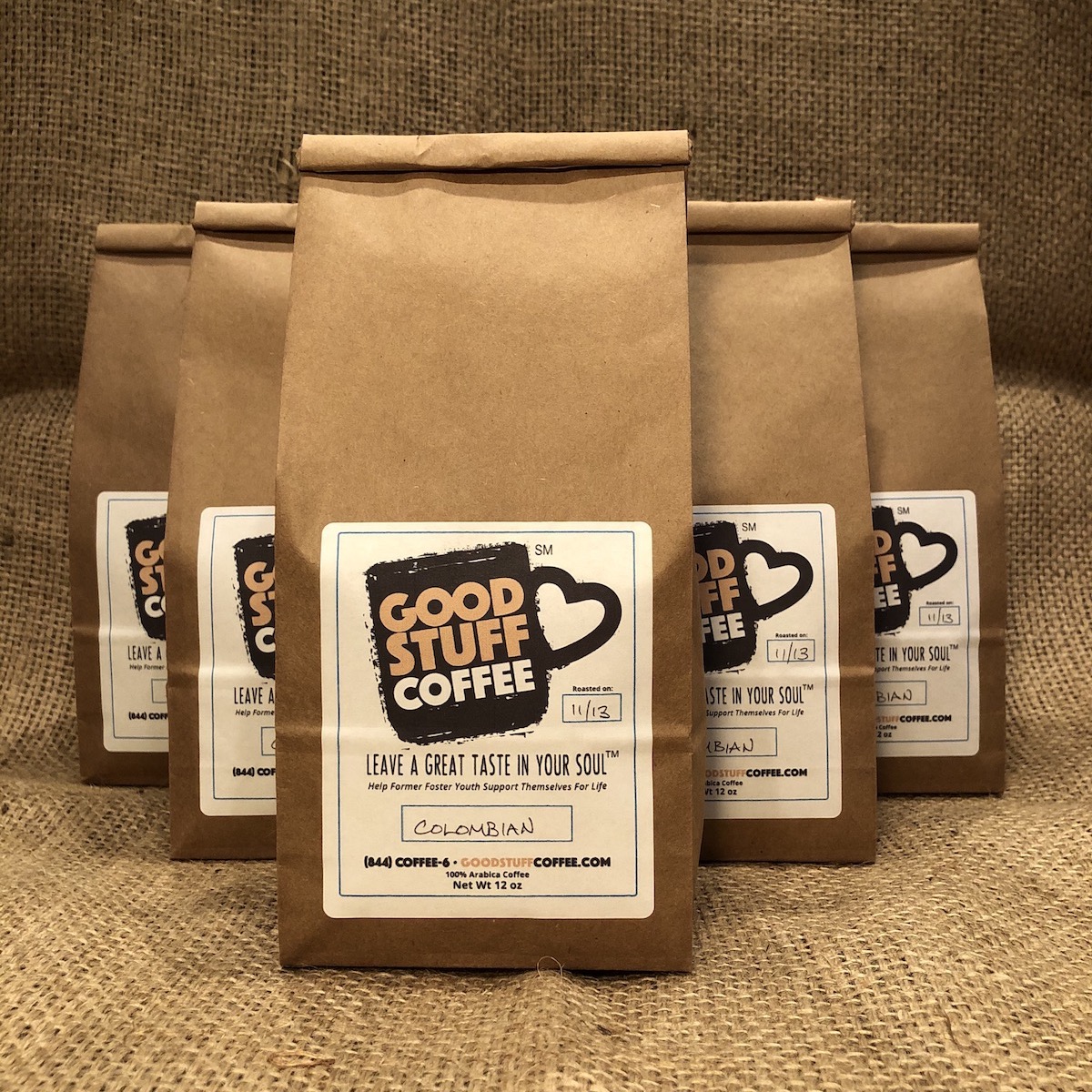 Good Stuff Coffee 6 12-oz Bags